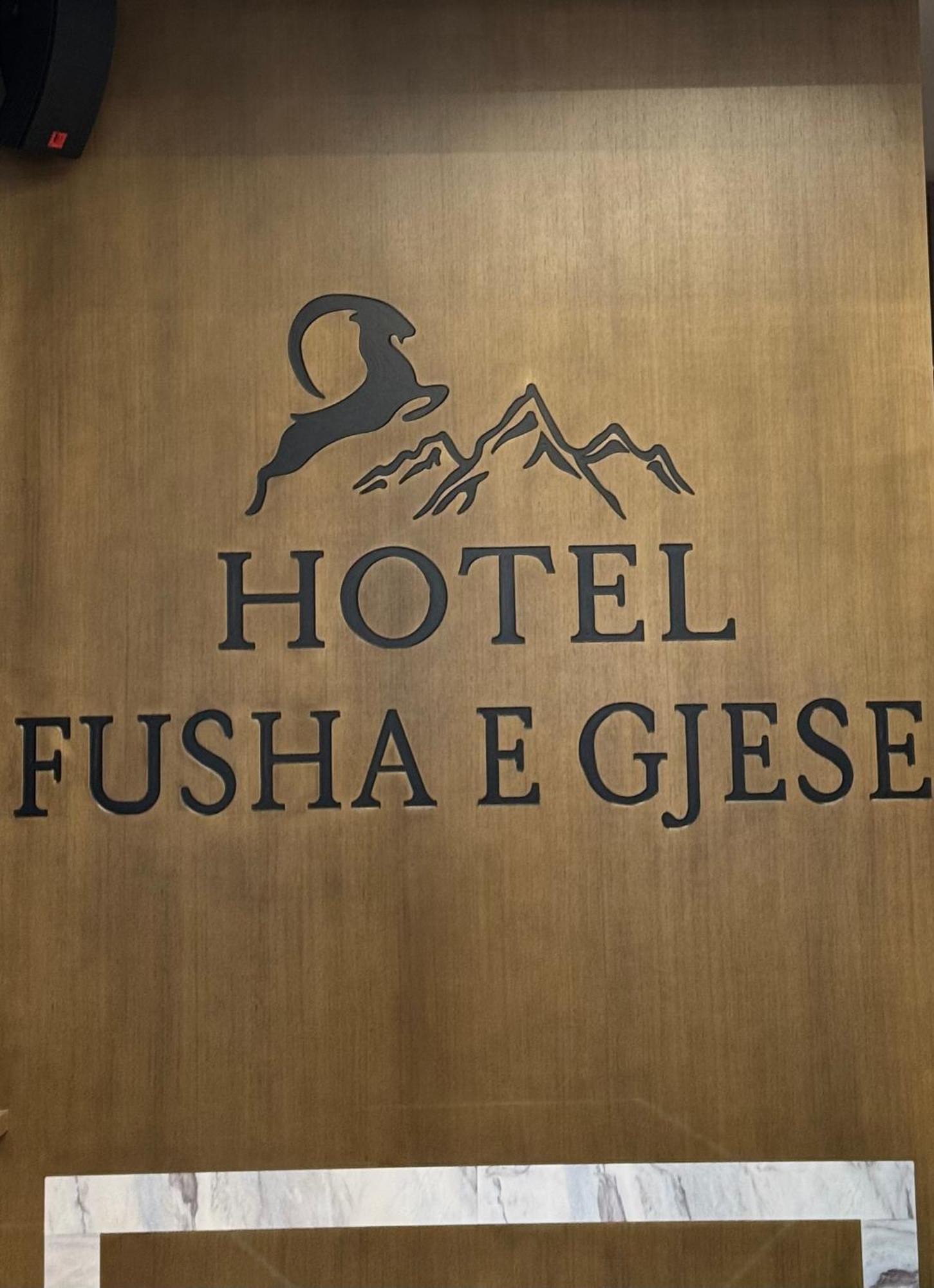 Hotel Fusha E Gjese فالبني المظهر الخارجي الصورة